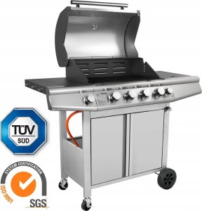 Heckermann Grill gazowy Heckermnn AG-SR4D-1SS 2