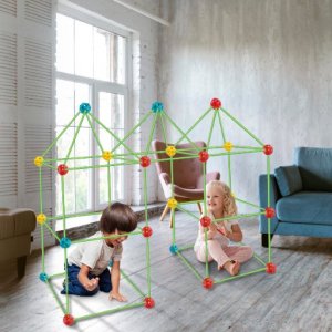 Heckermann Zabawka klocki konstrukcyjne + płachta Heckermann HC-060C-3 Składany namiot dla dzieci 3