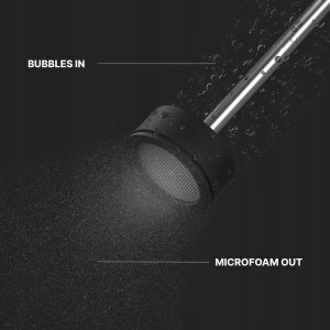 Spieniacz do mleka WMF Subminimal - NanoFoamer V2 - Ręczny spieniacz do mleka czarny 4