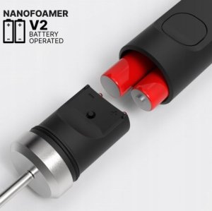 Spieniacz do mleka WMF Subminimal - NanoFoamer V2 - Ręczny spieniacz do mleka czarny 8