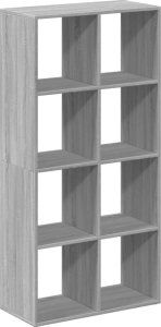 vidaXL Regał przegroda, szary dąb sonoma, 69,5x29x137,5 cm 2