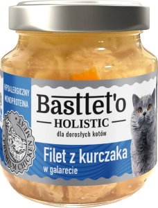 Triton Basttet'o Holistic filet z kurczaka w galerecie dla kotów 130g 1