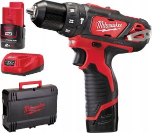 Milwaukee MILWAUKEE.UD.M12BPD-202X 30Nm 2x2.0Ah screwdriver 1