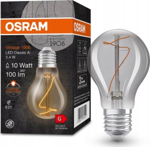 Osram LED LAMP E27 60 3.4W 1800K 230V 2