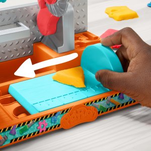Play-Doh PLAY-DOH playset Stamp n saw tool bench 9