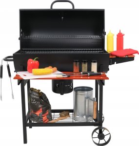 Palenisko ogrodowe Toya LUND CHARCOAL GRILL WITH LID GRID 71x34.5cm 3