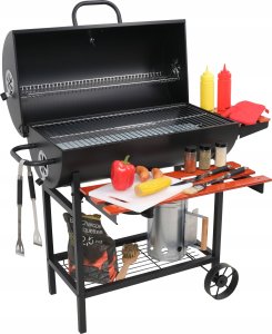 Palenisko ogrodowe Toya LUND CHARCOAL GRILL WITH LID GRID 71x34.5cm 4
