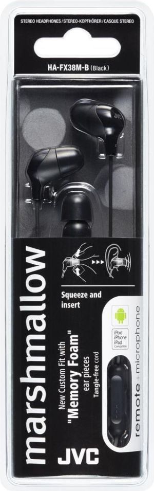 Słuchawki JVC HA-FX38M (HA-FX38M-B-E) 2