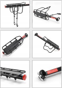 Gotel L9G BAGAŻNIK ROWEROWY UNIWERSALNY ALUM 15