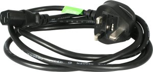 Kabel zasilający StarTech StarTech PXT101UK kabel zasilające Czarny 1,8 m BS 1363 C13 panel 4