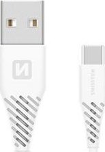 Kabel USB Swissten Swissten 71504400 kabel USB 1,5 m USB A USB C Biały 1