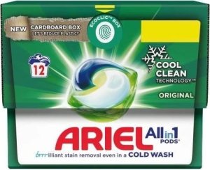 Procter & Gamble Ariel Original All in 1 Cool Clean Kapsułki do Prania 12 szt. 1