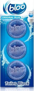 Henkel Bloo Original Blue Kostki Toaletowe Niebieska Woda 3 x 38 g 1
