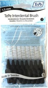 Triton Szczoteczki do przestrzeni międzyzębowych Tepe Czarny (8 Sztuk) 6