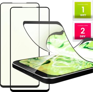 Hello Case 2x Szkło Hybrydowe do Realme 8 (szybka 9H, 5D, ochronne, na cały ekran) 1