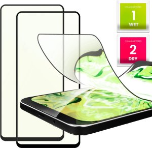 Hello Case 2x Szkło Hybrydowe do Realme 7 5G (szybka 9H, 5D, ochronne, na cały ekran) 1