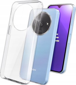 Hello Case Etui Do Xiaomi Redmi A3 (Przezroczyste, Silikonowe, Grubość 2mm) 1