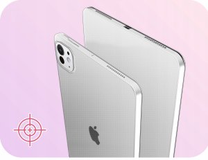 Etui na tablet Hello Case Etui do Apple iPad Pro 11" M4 2024 (Pancerne, Przezroczyste, Plecki, Case) 4