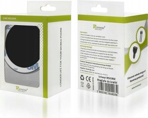 Alogy Uchwyt Samochodowy na Telefon Magnetyczny do Kratki Nawiewu REVERSE Czarny 4