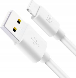 Kabel USB 3MK USB-A - Lightning 1.2 m Wielokolorowy (3MK15853) 3