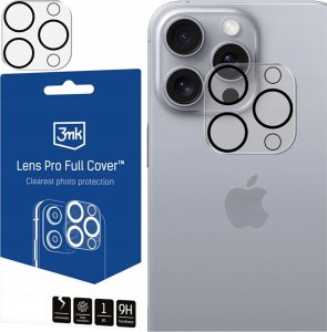 3MK Apple iPhone 16 Pro/16 Pro Max - 3mk Lens Pro Full Cover 1