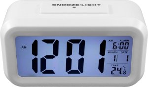 ATL AK240C Cyfrowy budzik white led biały 6