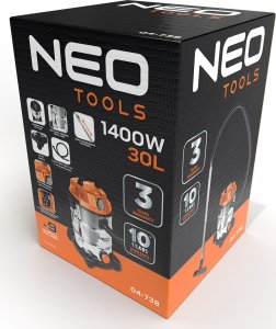 Neo Odkurzacz 1400W, 30l 23