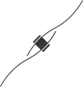 Kinkiet ATL ZD149A Lampa scienna kinkiet czarny 60cm  day light 3