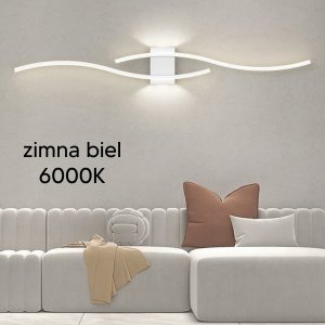Kinkiet ATL ZD150 Lampa scienna kinkiet biały 60cm    zimny biały 4