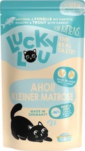 Happy Cat Lucky Lou Karma Dla Kociąt Drób Pstrąg 125g 1