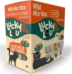 Catz Finefood Lucky Lou Karma Dla Kota Wild Mix-Box Saszetki 6x125g 1