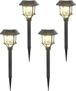 Aigostar  Lampy LED do trawników na energię słoneczną 4 szt. RGB Lampy LED do trawników na energię słoneczną 4 szt. RGB 1