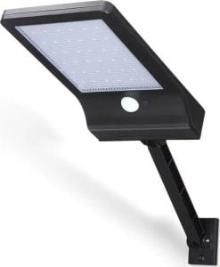 Kinkiet Aigostar  Latarnia solarna LED z czujnikiem zmierzchu 36 led Czarny kinkiet LED z czujnikiem solarnym 1