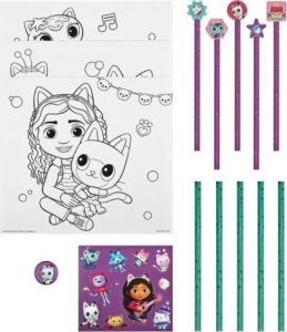 Undercover Zestaw do Kolorowania z Naklejkami, 29el. Koci 2