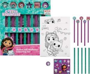 Undercover Zestaw do Kolorowania z Naklejkami, 29el. Koci 3