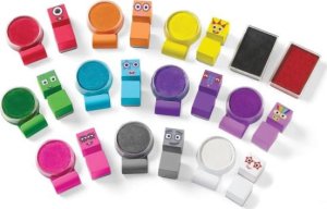 Learning Resources Zestaw stempli, 32 szt. Numberblocks 2