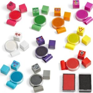 Learning Resources Zestaw stempli, 32 szt. Numberblocks 3