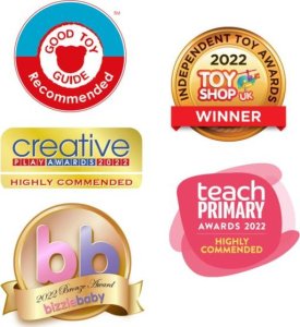 Learning Resources Zestaw stempli, 32 szt. Numberblocks 10