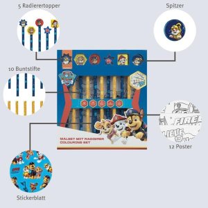 Undercover Zestaw do Kolorowania z Naklejkami, 29el. Psi 2