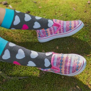 Soxo OUTLET Trampki dziecięce kolorowe SOXO ze wzorkami | idealne obuwie do szkoły 27 4