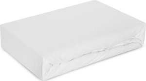 Design 91 Prześcieradło z mikrowłókna z gumką SOFT 100X200 25cm białe 1