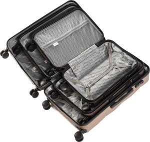 Wings Wings Zestaw 4 walizek podróżnych L,M,S,XS 148 PEACOCK niebieskie 11