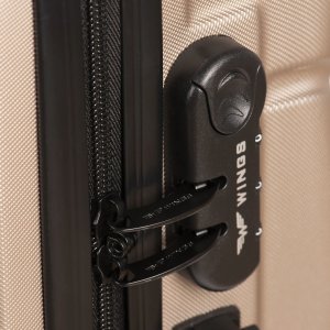 Wings Wings Zestaw 4 walizek podróżnych L,M,S,XS 148 PEACOCK niebieskie 7