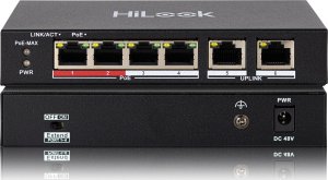 Switch HiLook Switch POE SW-06-POE 4-portowy HiLook by Hikvision 1