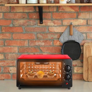 Mini piekarnik Retoo PIEKARNIK ELELKTRYCZNY MINI OPIEKACZ PIEC GRILL 570W 10L 3