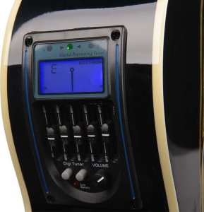 V-Tone V-TONE EAG SET BK gitara elektroakustyczna + wzmacniacz gitarowy zestaw BLACK 4