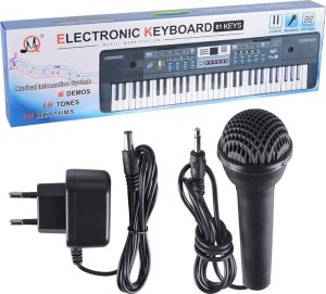 Lean Sport MQ 601 UFB keyboard klawisze organy z mikrofonem dla dzieci 13
