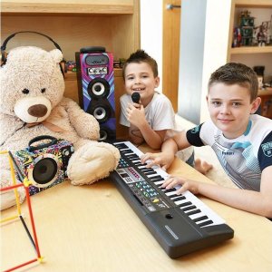 Lean Sport MQ 601 UFB keyboard klawisze organy z mikrofonem dla dzieci 3