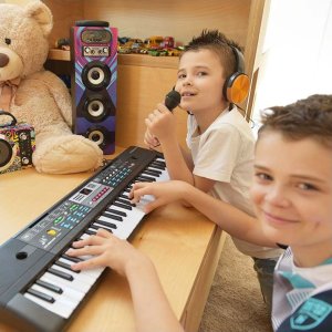 Lean Sport MQ 601 UFB keyboard klawisze organy z mikrofonem dla dzieci 4