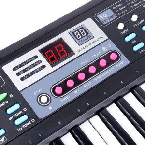 Lean Sport MQ 601 UFB keyboard klawisze organy z mikrofonem dla dzieci 8